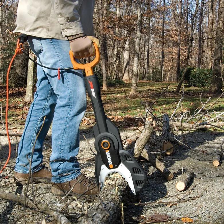 Worx WG307 Corded 5 Amp JawSaw Electric Chainsaw