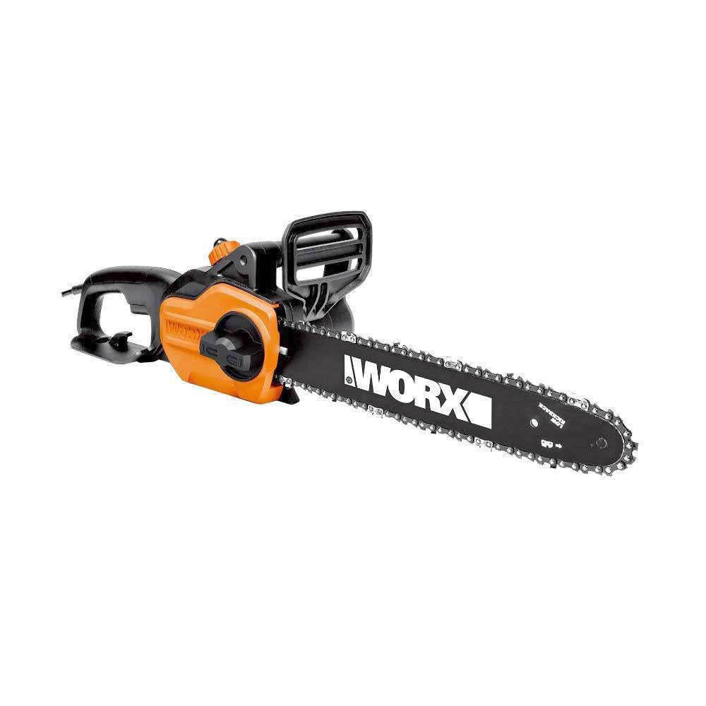 Worx WG305 Corded 8 Amp Electric 14" Chainsaw