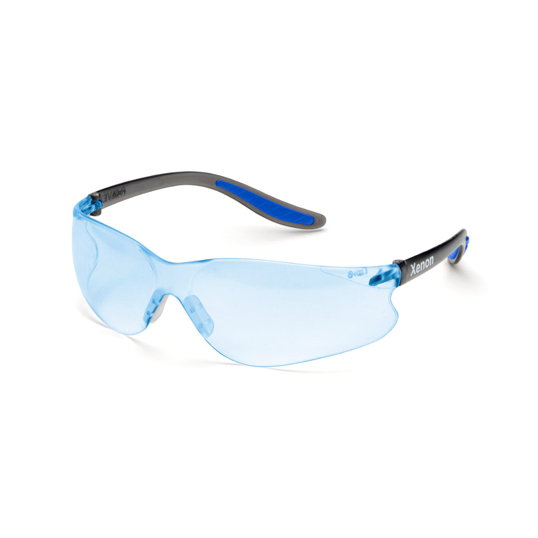 Delta Plus SG-14B Xenon Blue Safety Glasses w/ Ice Blue Lens