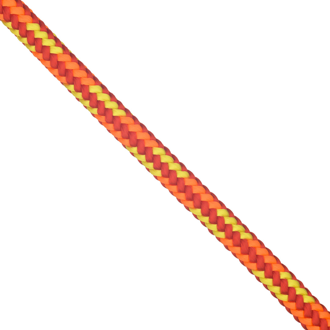 Samson 380032101560 ArborFreak Climbing Rope, Red/Orange, 1/2" x 150'