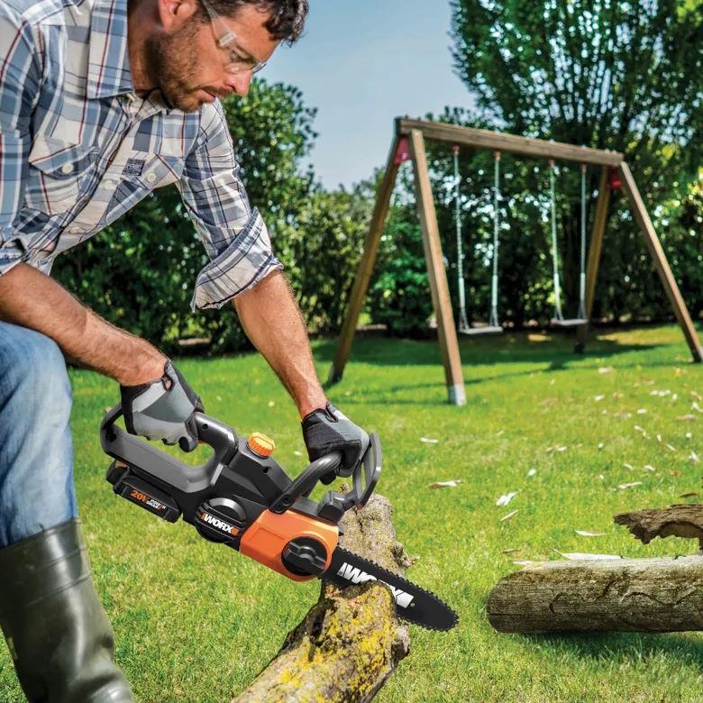 Worx WG322 Cordless 20V Power Share 10" Chainsaw