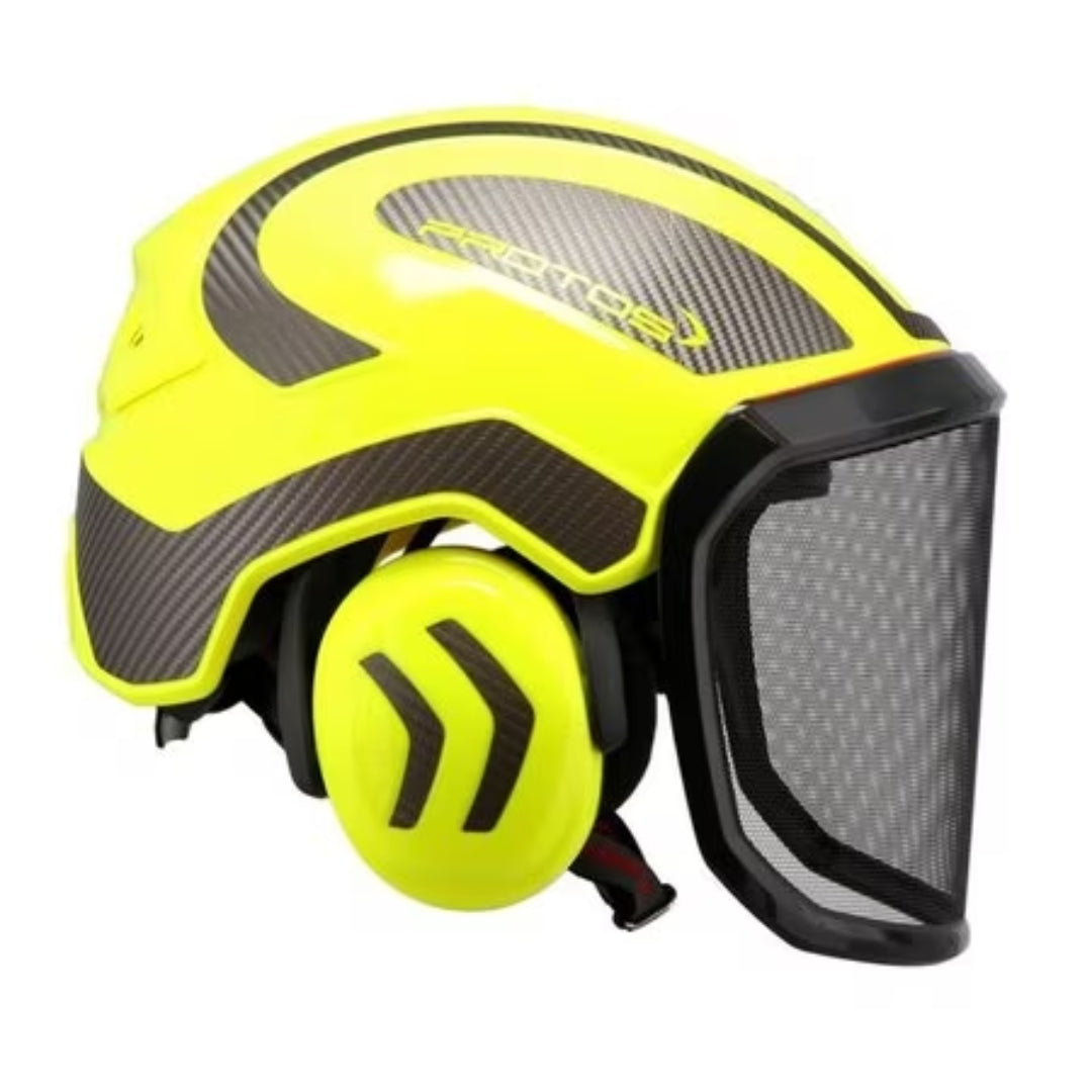 Pfanner PROTOS-NYCB Protos Helmet, Neon Yellow/Carbon