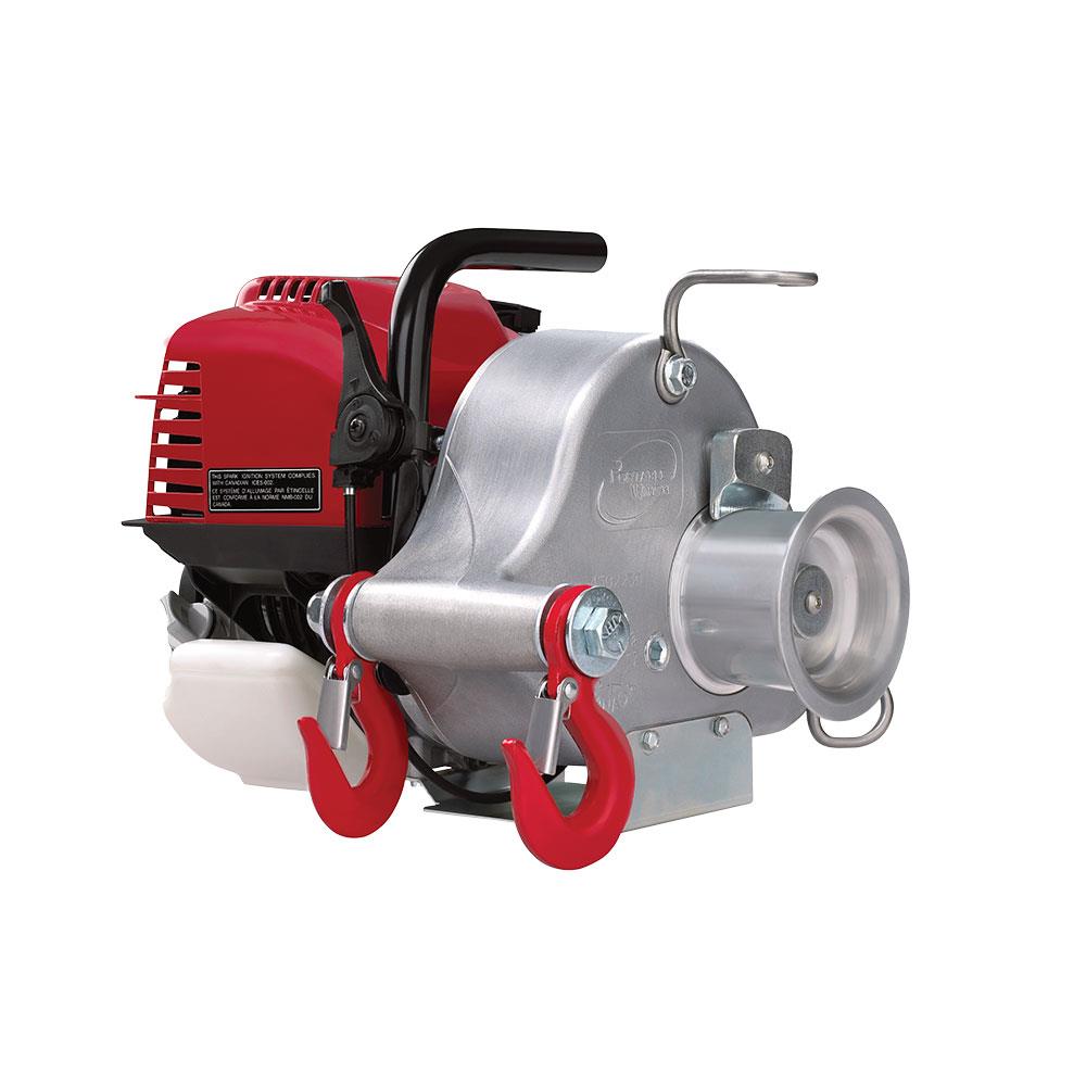 Portable Winch PCW3000-A Gas-Powered Pulling Winch, Honda GX35