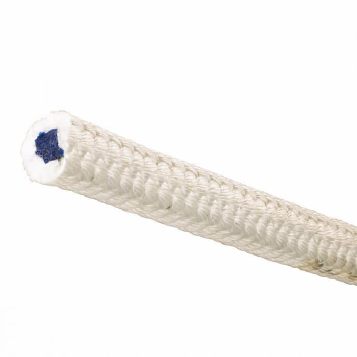 Teufelberger NESB12150 Safety Blue White Rope, 1/2" X 150'