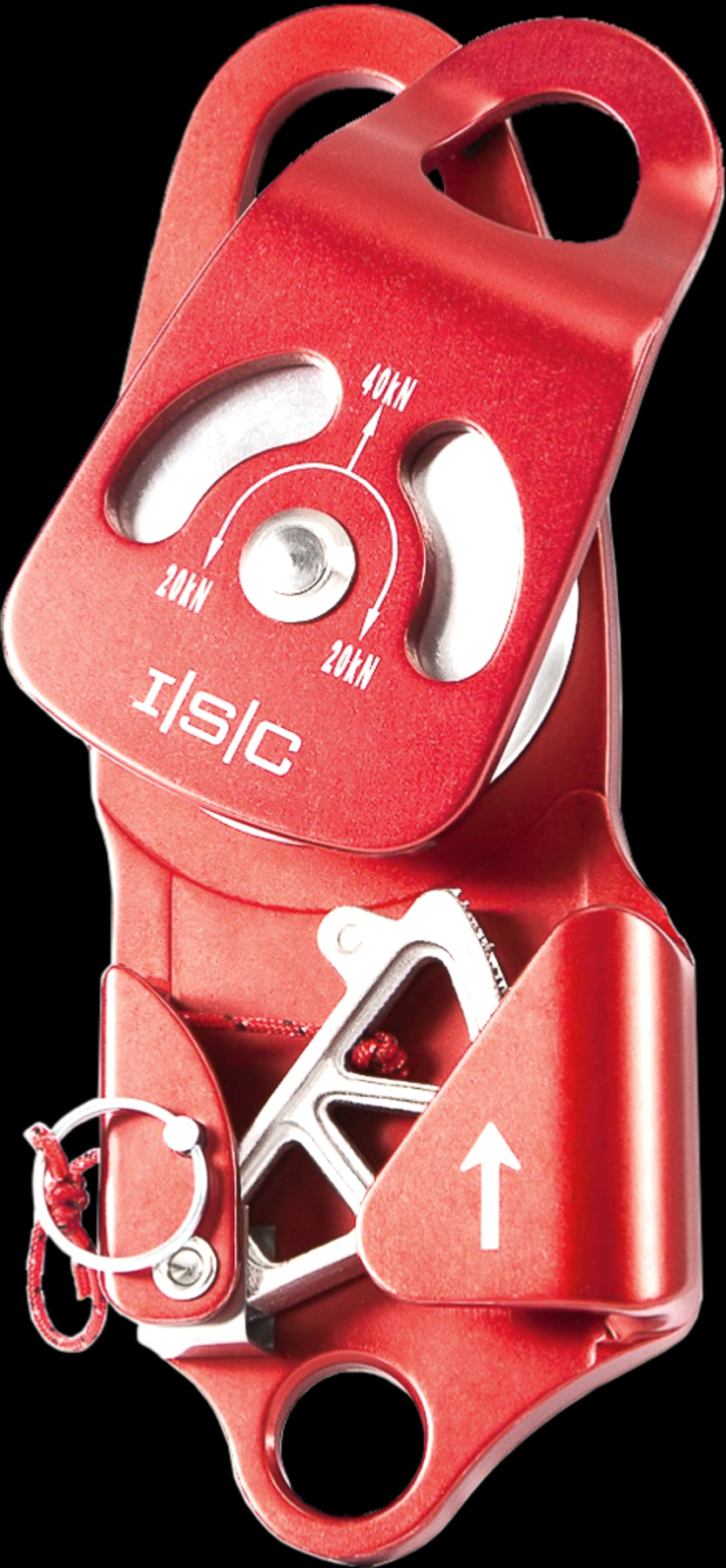 Portable Winch PCA-1271 Single Self-Locking Pulley, 2-1/2" Diameter