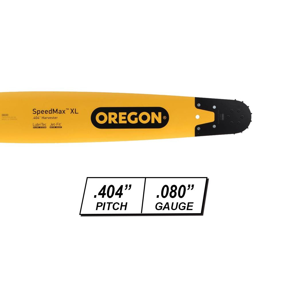 Oregon 802SMRR114 SpeedMax XL 80cm Harvester Guide Bar, .404" Pitch, .080" Gauge