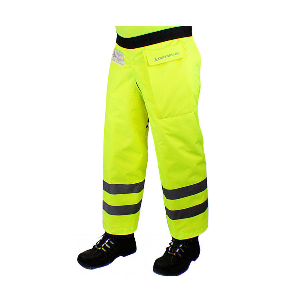 Delta Plus ProChapsZ HV High Visibility Aborist Chaps, 33" Inseam