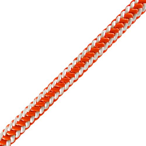 Pelican POW12120 Orange/White Rope, 1/2" X 120'