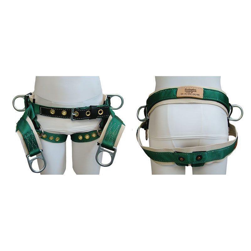 Buckingham 1383M 4 Dee Cotton Back Saddle w/ 1-1/4" Straps, Medium